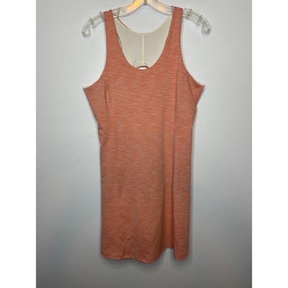 Outdoor Voices Women's Size XL Circle Back Mini Tank Dress Terracotta Orange NWT - Picture 2 of 8